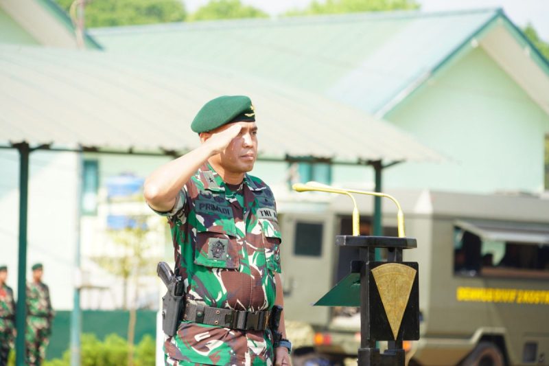 Upacara Peringatan Hari Sumpah Pemuda Ke-95 Tahun 2023 Dipimpin Langsung Oleh Kasdivif 2 Kostrad