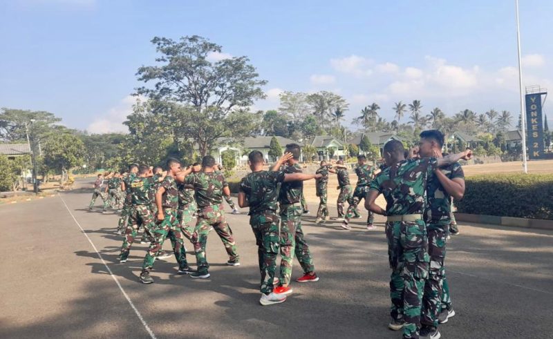 YONKES 2 KOSTRAD LAKSANAKAN LATIHAN BELADIRI MILITER TAKTIS Guna TINGKATKAN KEMAMPUAN