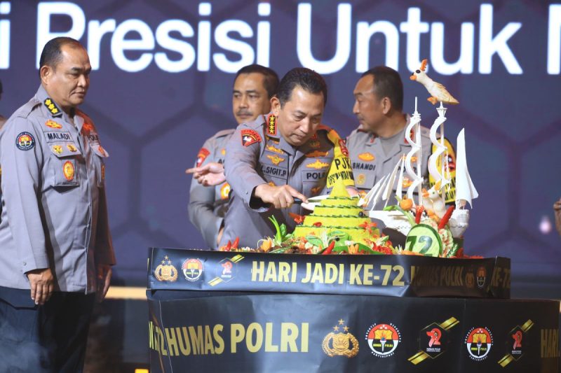 Kapolri Mengapresiasi HUT Ke-72 Humas Polri