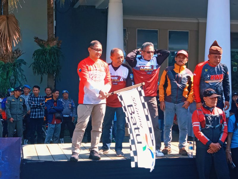 Pj. Wali Kota Batu Buka KWB Nusantara Super Adventure Ke – 6 Di ikuti 3000 Rider
