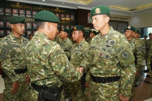 Pangdivif 2 Kostrad Pimpin Upacara Serah Terima Jabatan