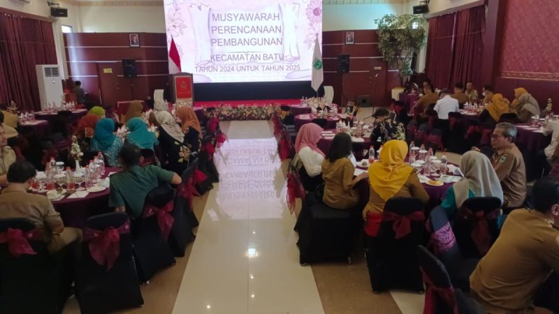 Ini Yang Disepakati Dalam Musrenbang Kecamatan Batu
