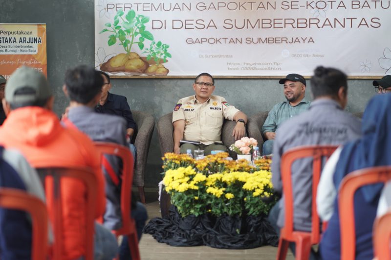 Pj. Wali Kota Batu Hadiri Gapoktan Kembangkan Sektor Pertanian