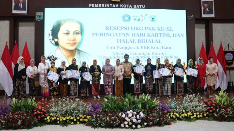 TP PKK Kota Batu Gelar Halal Bihalal Dalam Peringati Hari Kartini
