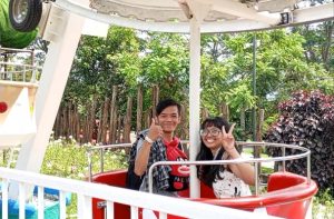 Antusias Pengunjung Wisata Baloga Nikmati Wahana Baru