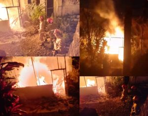 Gerak Cepat Damkar Dalam Menjalankan Tugas Padamkan Api di SMA Islam Kota Batu