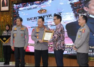 Kapolri Berikan Apresiasi 4 Satuan Kerja Polri