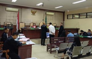 Persidangan Kasus Puskesmas Bumiaji Pemeriksaan Saksi