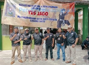 PSHT Cabang Batu Gelar Seleksi Ayam Jago