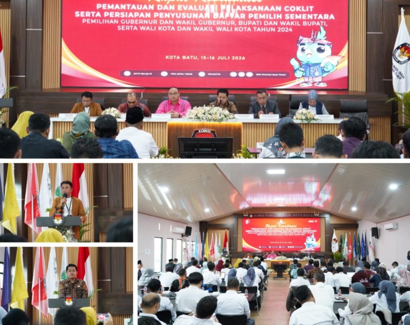 KPU Jatim Gelar Rakor Penataan Data Pemilih