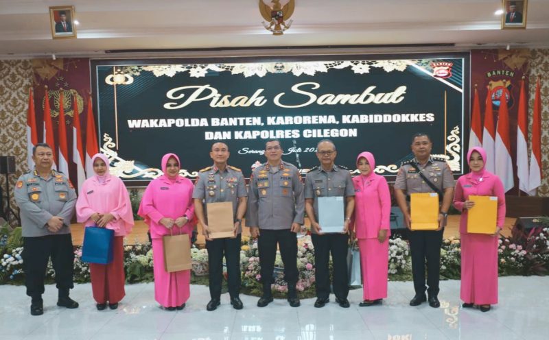 Polda Banten Gelar Pisah Sambut Wakapolda, PJU Serta Kapolres