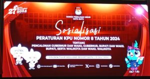 KPU Sosialisasi Peraturan Nomor 8 Tahun 2024