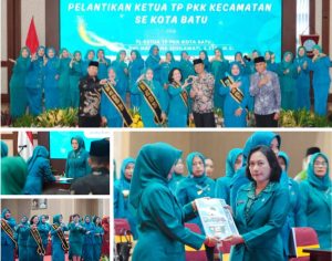 Ketua TP PKK Kecamatan Se-Kota Batu di Lantik Oleh PJ. Ketua TP PKK Kota Batu