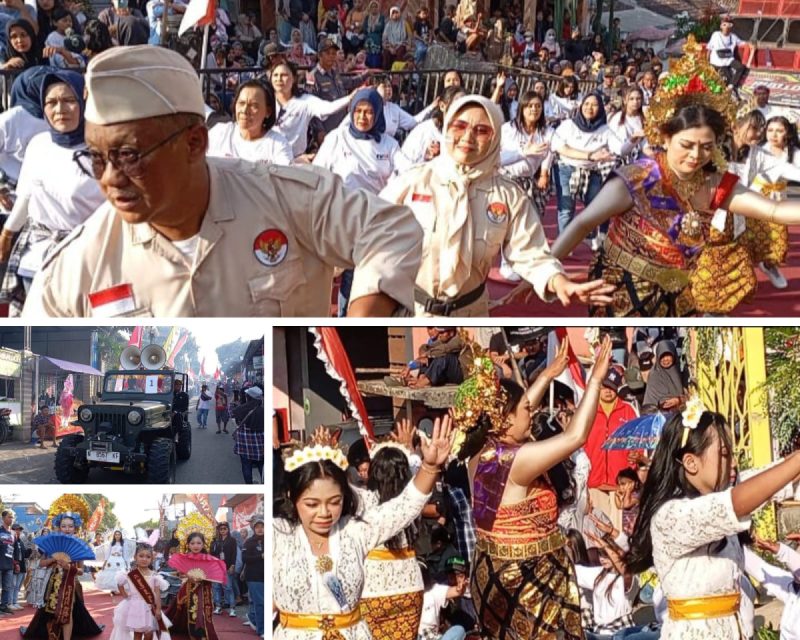 Karnaval Peringatan Kemerdekaan RI Desa Oro Oro Ombo