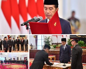 Berikut Nama Tiga Menteri Yang Dilantik Presiden Republik Indonesia