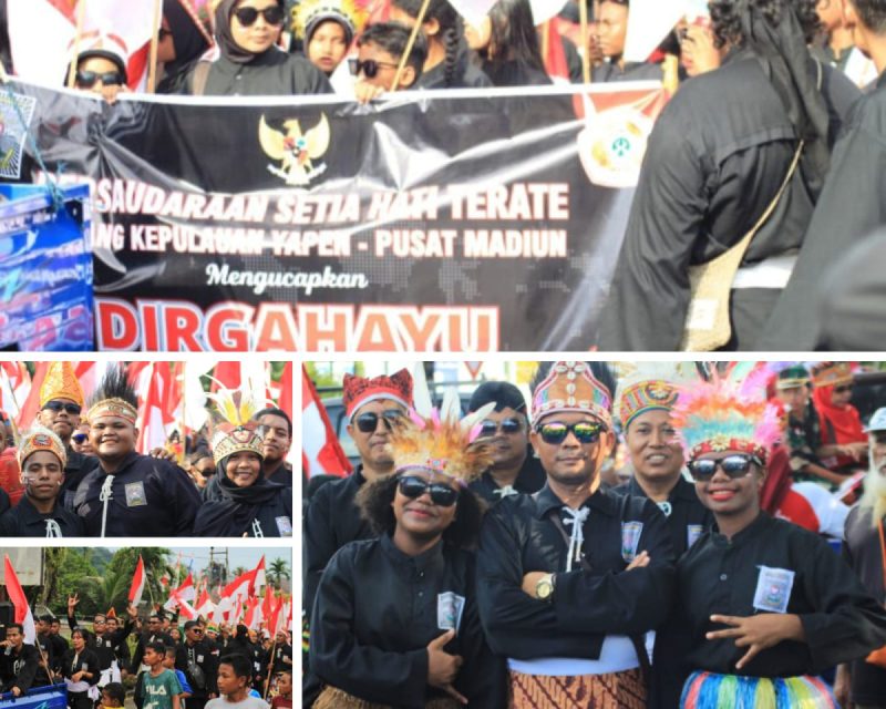 Ratusan Warga PSHT Hadiri Parade Budaya Kabupaten Kepulauan Yapen