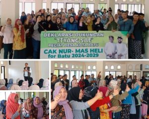 Penggiat Desa Deklarasi Dukung Cak Nur Mas Heli