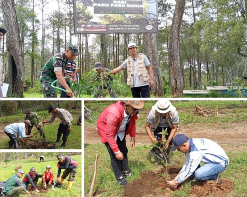 KTH Wono Mulyo Reboisasi di Puthuk Gede Bulukerto Bumiaji