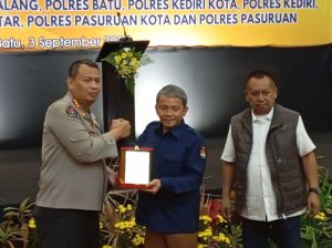 Sarasehan Awak Media Jajaran Polda Jawa Timur Jelang Pilkada