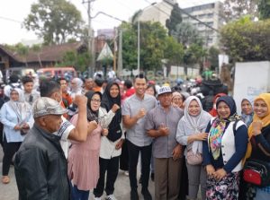 Ratusan Relawan Gumelar dan Rudi Penuhi Pos Pemenangan