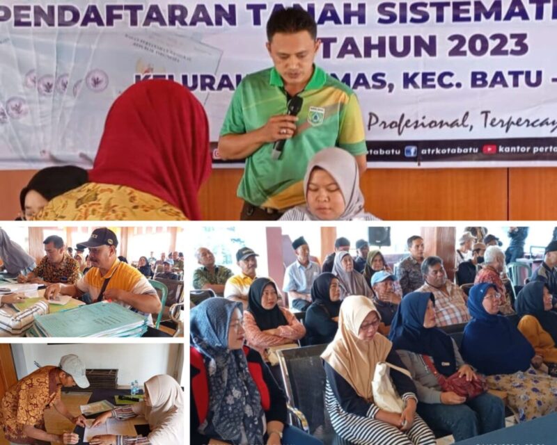 Kelurahan Temas Bagikan Sertifikat Tanah PTSL Tahap Ke-6