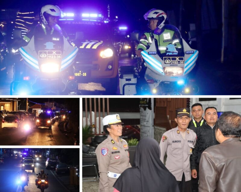Patroli Besar- Besaran Jelang Pelantikan Presiden