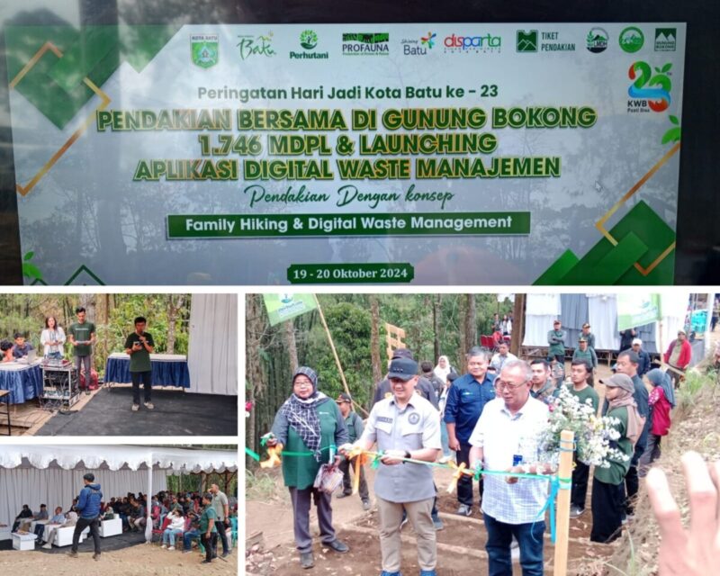 Pj. Wali Kota Batu Resmikan Destinasi Wisata Sekaligus Lounching Aplikasi Zero Waste