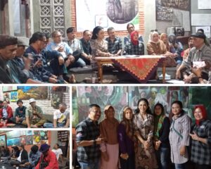 Paslon KRIDA Bersama Komunitas Antikan Jadikan Art Center Seni Budaya
