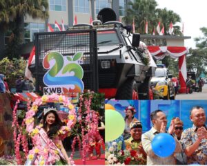 Baracuda Hadir Batu Art Flower Carnival Spirit Of Papua