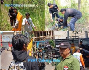 PSHT Cabang Kota Batu Lestarikan Hutan Rawat Sumber Air