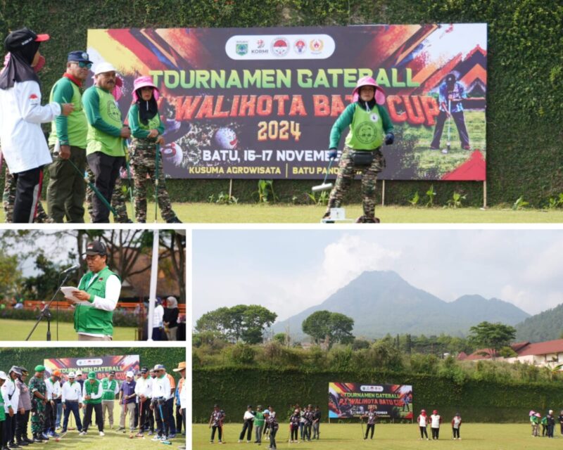 Ajang Pertandingan Gateball Pj. Wali Kota Cup 2024