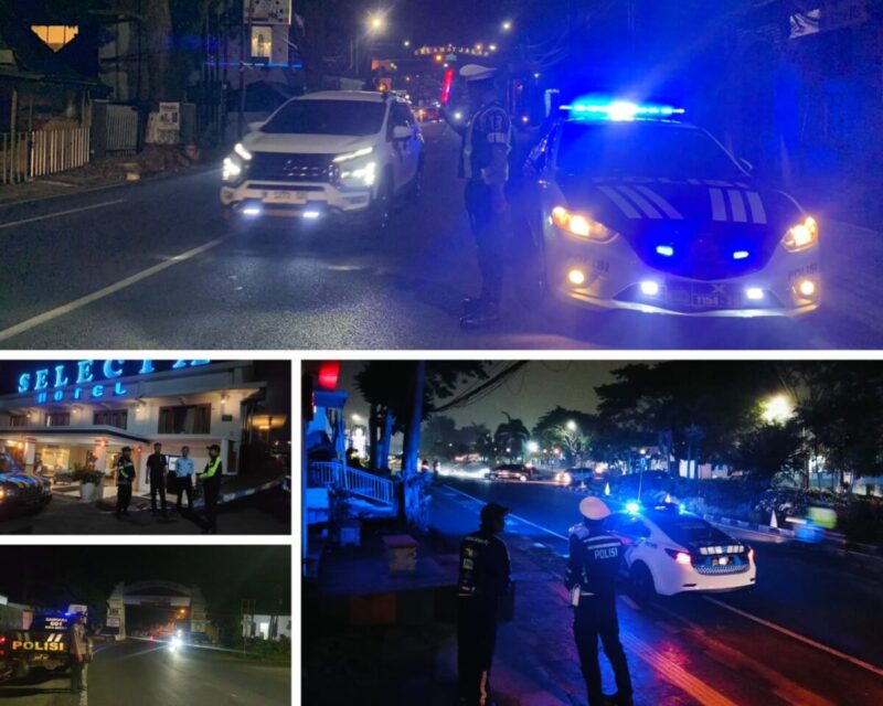 Polres Batu Patroli Tingkatkan Kondusifitas Masyarakat Jelang Pilkada