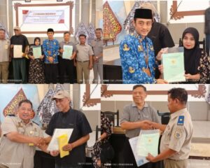 Ratusan Sertifikat PTSL Dibagikan Kepada Masyarakat