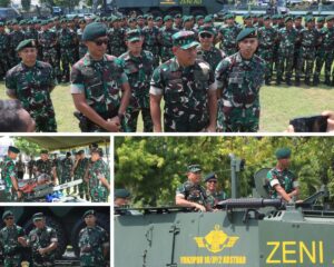 Pangkogabwilhan II Lakukan Kesiapan Pasukan PRCPB Yonzipir 10/JP/2 Kostrad