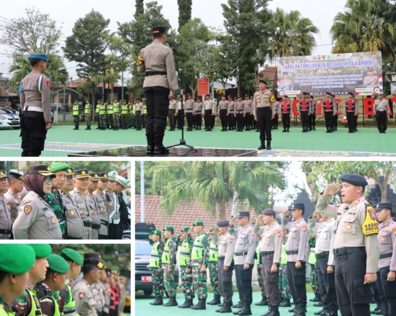 Kapolres Batu Pimpin Apel Sekala Besar Jelang Pilkada Serentak