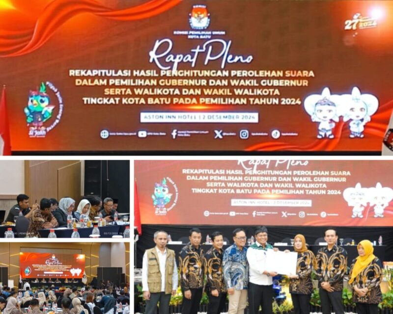 Ini Hasil KPU Rapat Pleno Penghitungan Suara Tingkat Kota