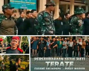PSHT Cabang Balikpapan Bersama TNI Karya Bakti Untuk Negeri