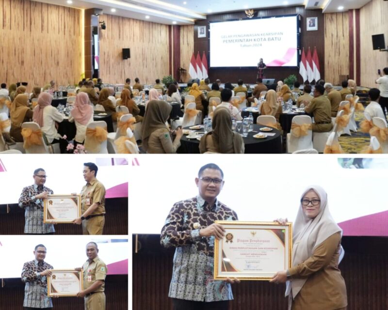 10 OPD Kota Batu Mendapat Penilaian Sangat Memuaskan Dalam Kearsipan