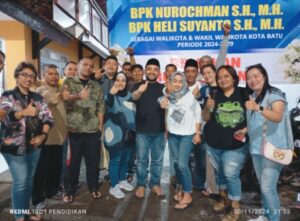 Tasyakuran Kemenangan Nurochman- Heli Posko Relawan Rumah Juang