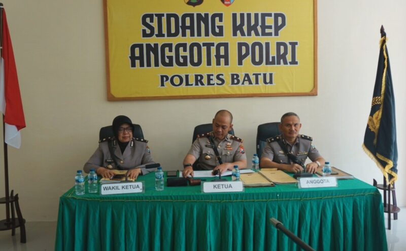 Polres Batu Dirikan Ruang Sidang Estika di Gedung Tathya Dharaka