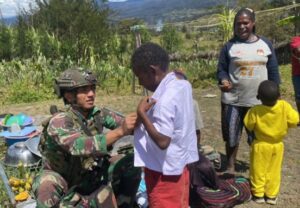 TNI Misi Operasi Pengamanan Perbatasan RI-PNG Papua Tengah