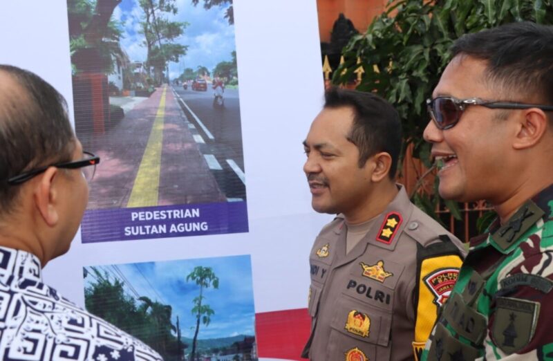 Kapolres Batu Sampaikan Beberapa Prestasi Dalam Acara Peresmian Pedestrian