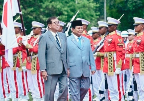 Prabowo Sambut Kunjungan PM Ishiba di Keprisedenan Bogor