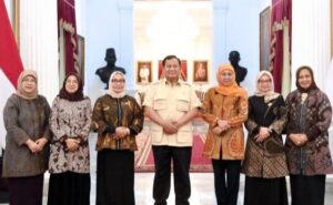 Presiden Prabowo Terima Audensi PP Muslimat NU