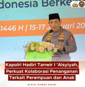 Kapolri Hadiri Tanwir I Aisyiyah Dukung  Kesetaraan Gender