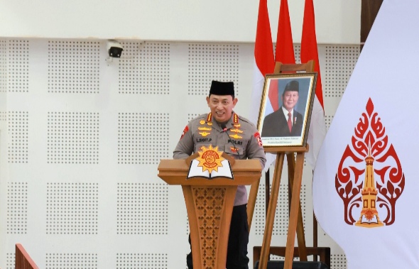 Kapolri Hadiri Penutupan Pleno, Wujudkan Indonesia Emas 2045