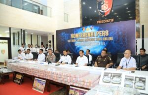 Mabes Polri Ungkap Tiga Kasus Besar Judi Online