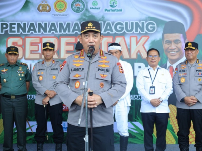 Polri Targetkan Satu Juta Hektar Jagung Dukung Swasembada Pangan