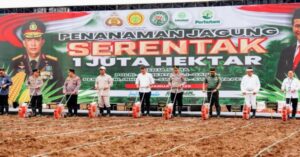 Gerakan 1 Juta Hektare, Sinergi Polri dan Kementerian Pertanian