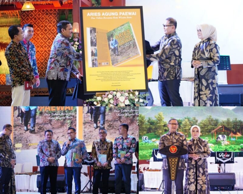 Wujud Cintanya ke Kota Batu, Pj Wali Kota Launching Buku Biografinya